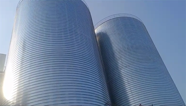 广元2座混凝土高架卷板仓